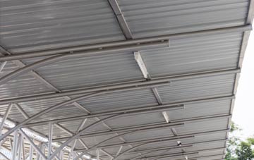 installing Street On The Fosse metal roofing